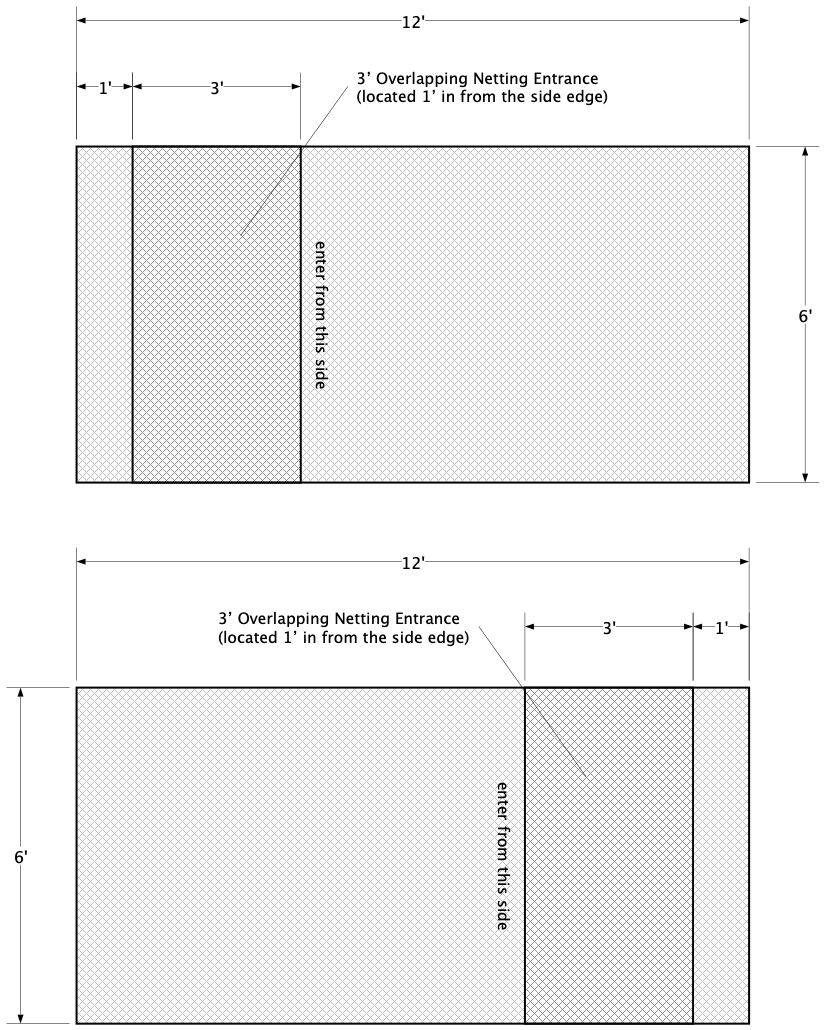 Custom Netting Panels with Innovative Door and Entry Designs - Custom ...