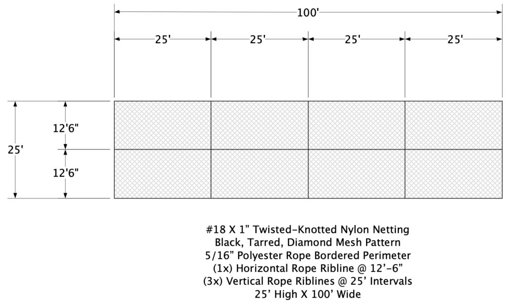 Golf Barrier Netting and Nylon Driving Range Nets