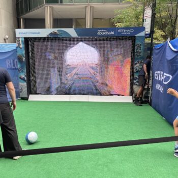 soccer ball impact netting