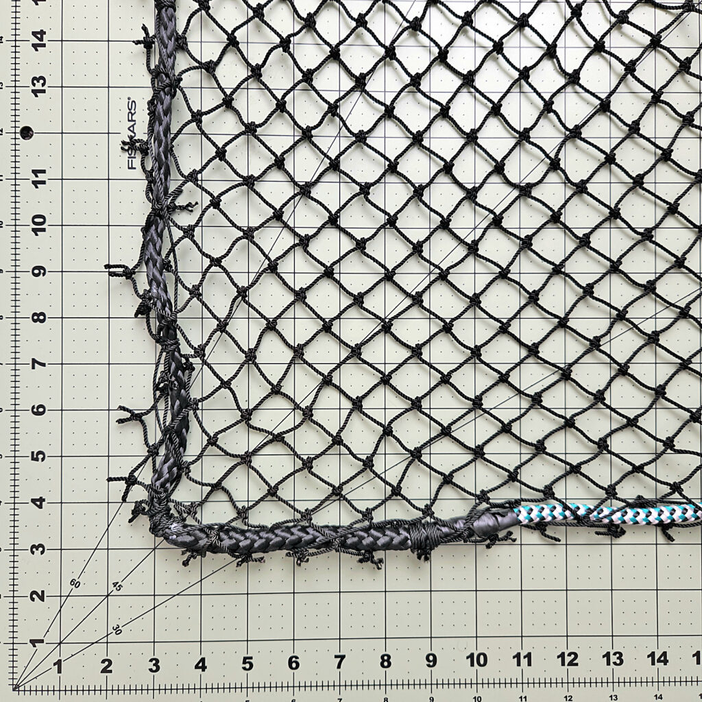 netting mesh with bordering