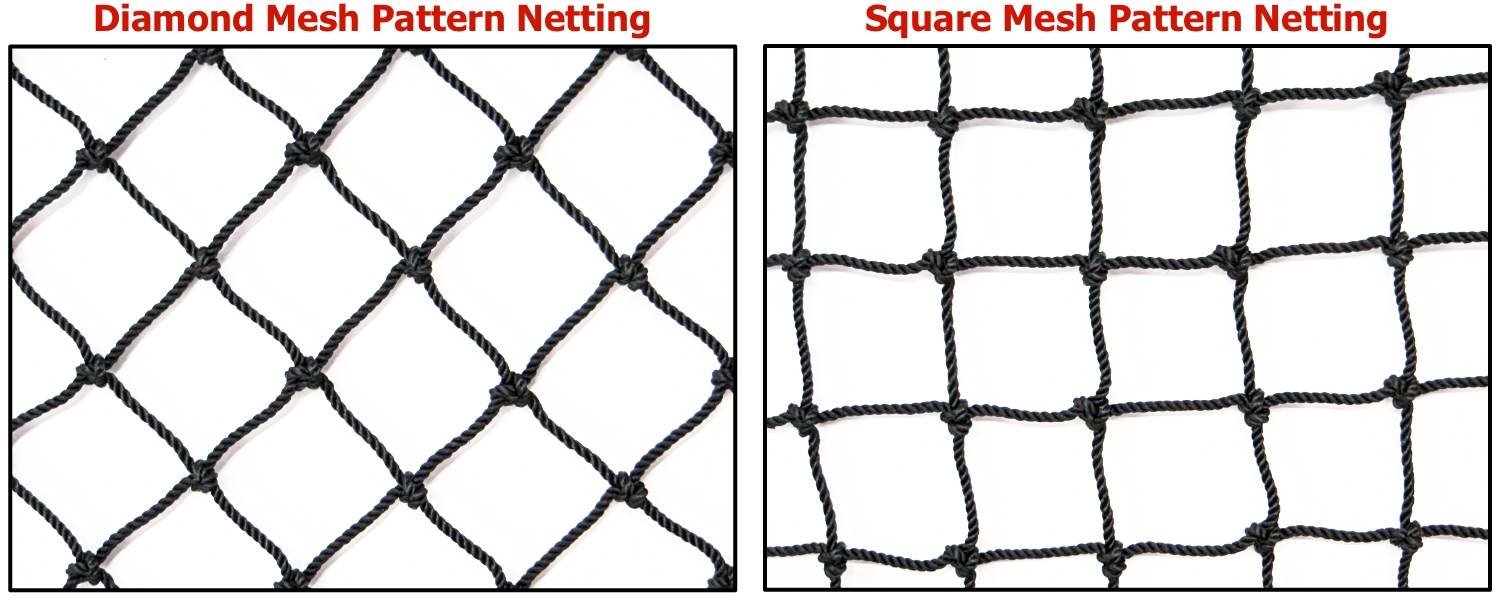 square mesh diamond mesh netting