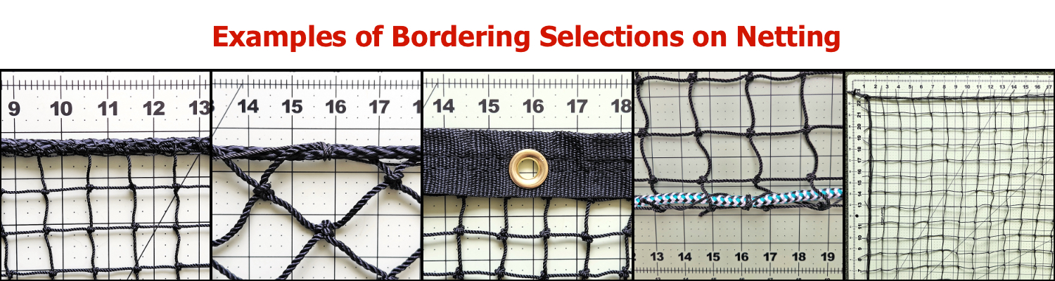 netting border selections